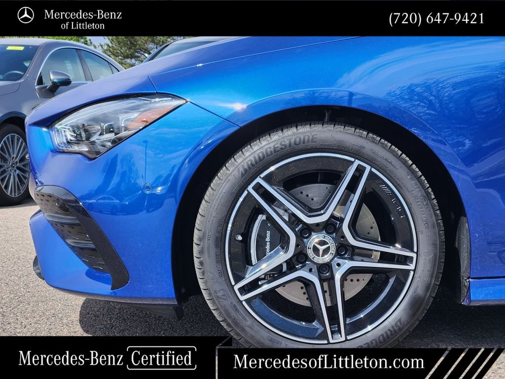 Certified Used 2025 Blue Mercedes-Benz CLA 250 image 9