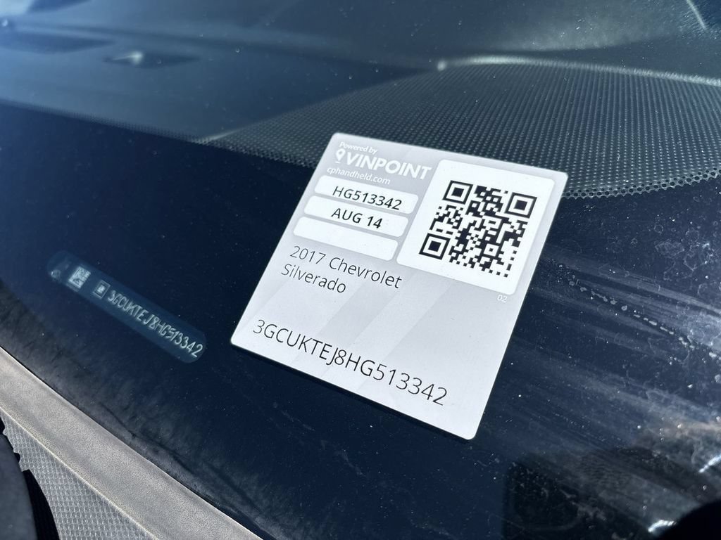 Certified Used 2017 BLACK Chevrolet High Country image 37