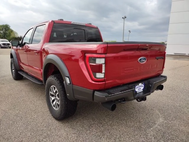 Used 2022 Red Metallic Ford Raptor image 3