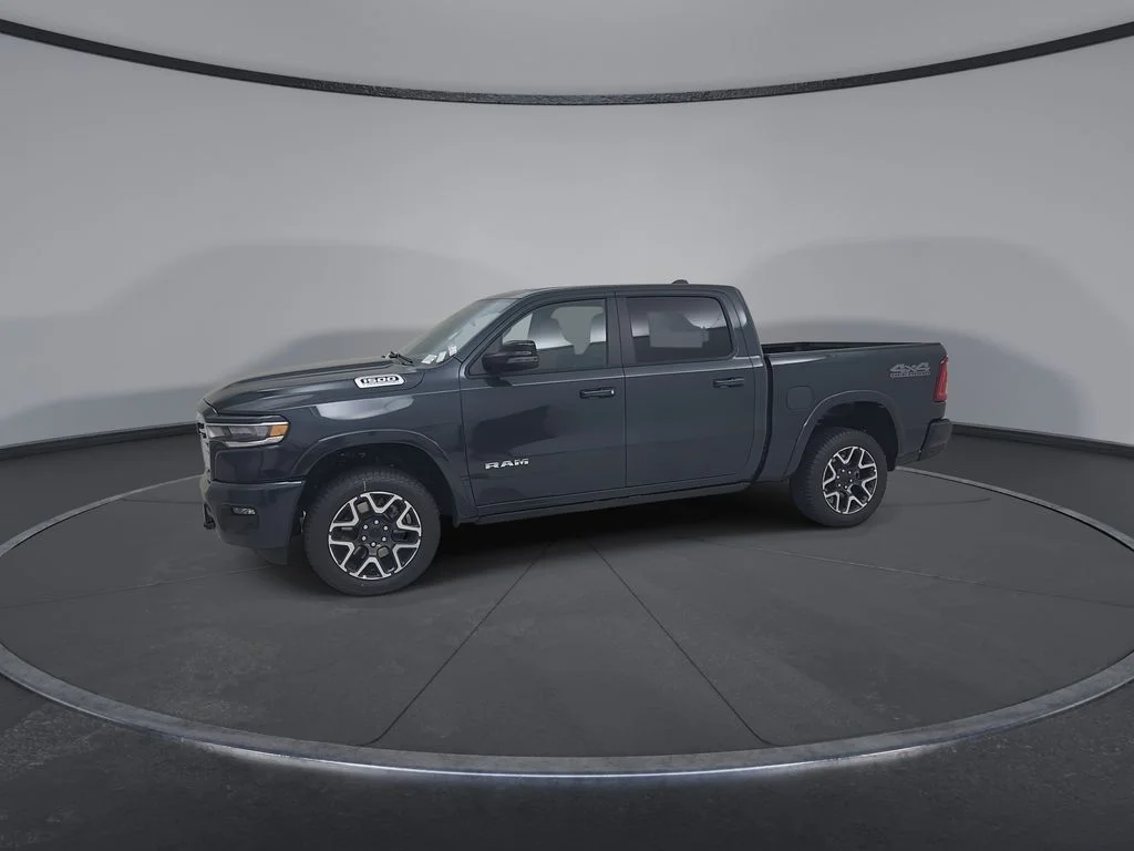 New 2026 Forged Blue Metallic Exterior Paint RAM Laramie image 8