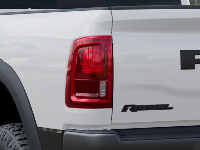 New 2026 Bright White Clearcoat RAM Rebel image 37