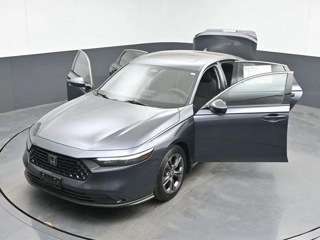 Used 2023 Meteorite Gray Metallic Honda EX image 48