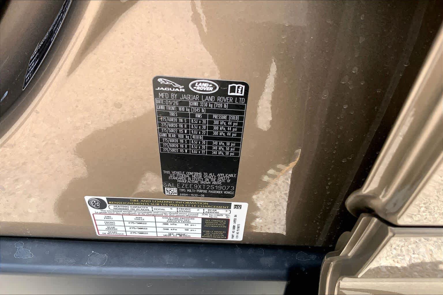 New 2026 Petra Copper Land Rover OCTA image 19
