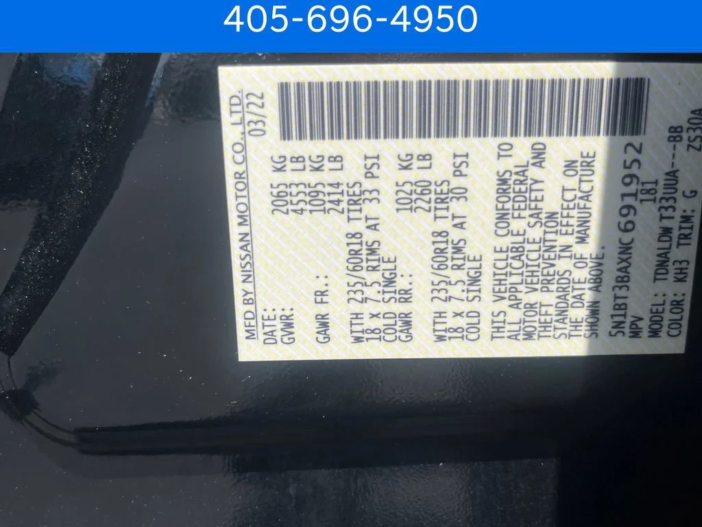 Pre-Owned 2022 Nissan Rogue SV