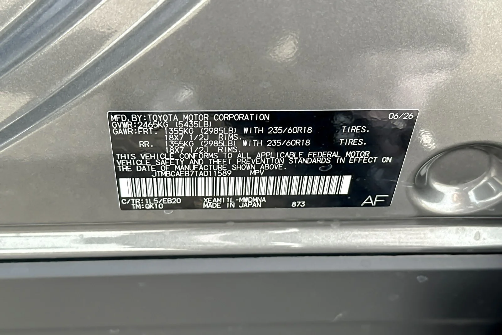 New 2026 Heavy Metal <sup>1</sup> Toyota  XLE image 27