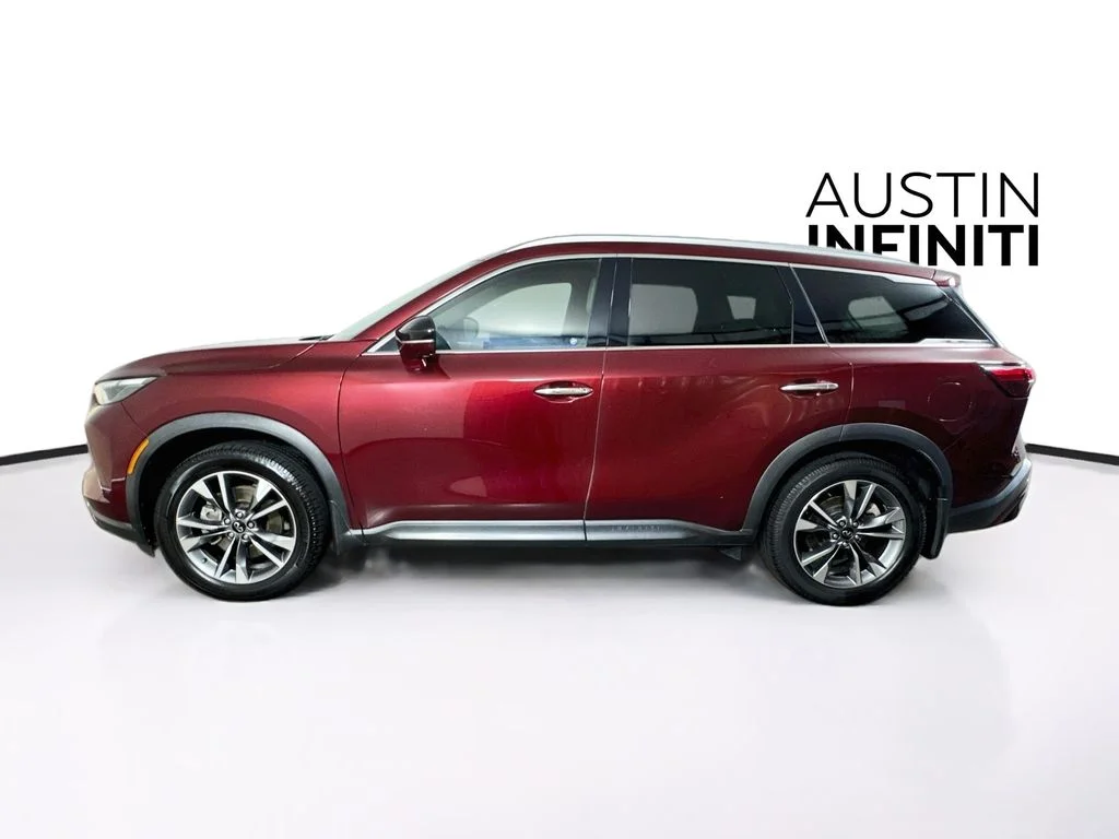 Certified Used 2023 Red INFINITI LUXE image 6