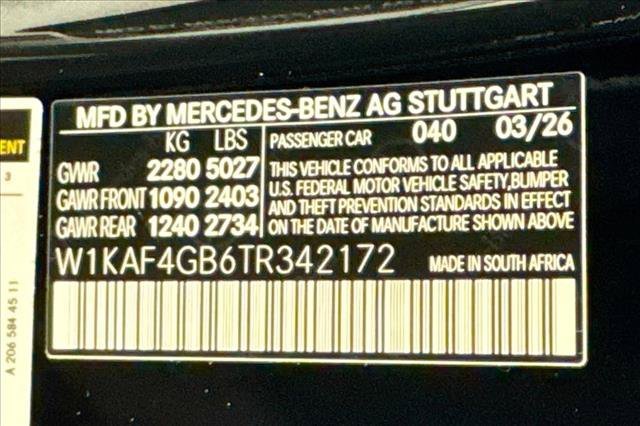 New 2026 Black Mercedes-Benz C 300 image 60