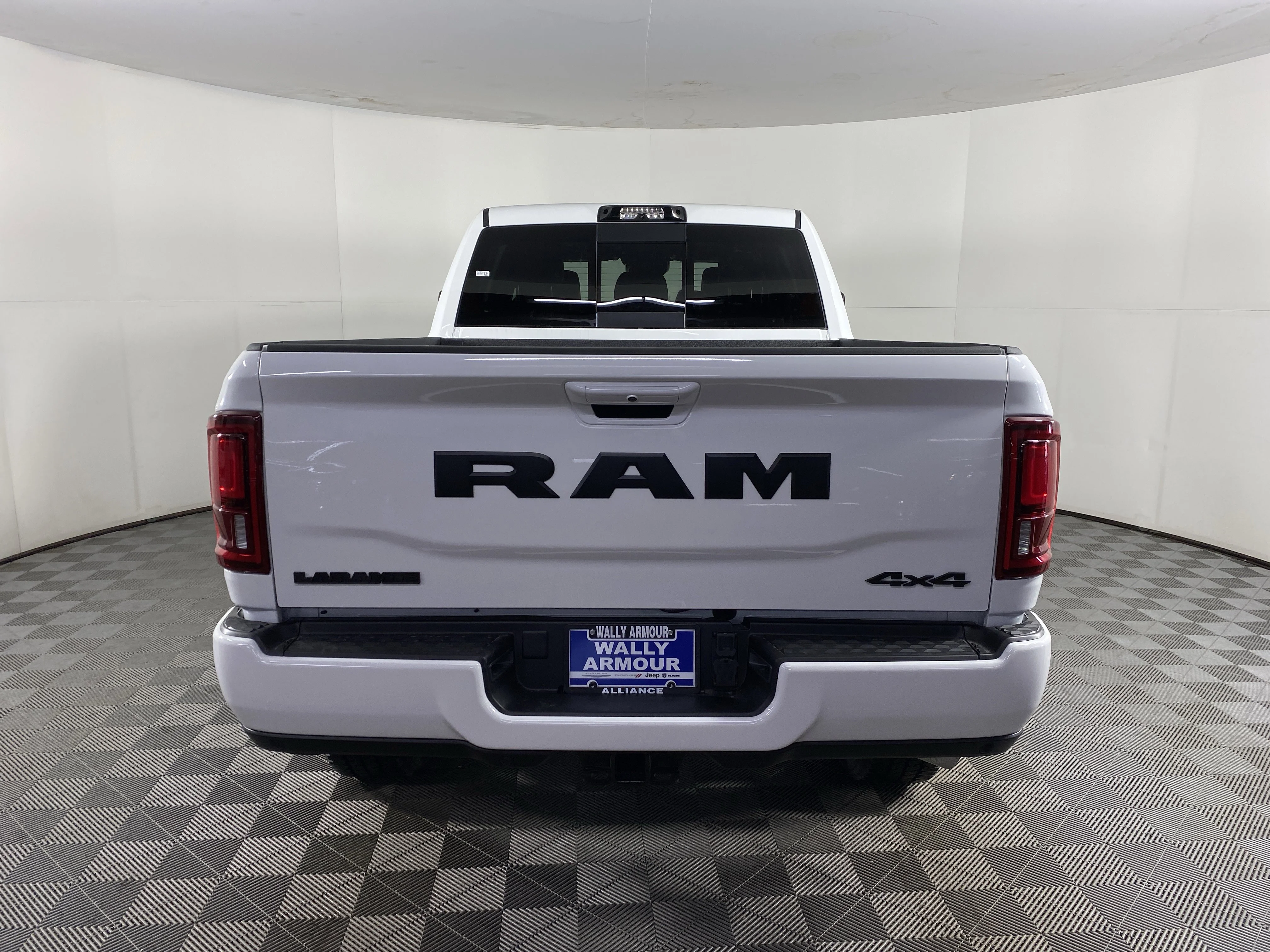 New 2026 Bright White Clear-Coat Exterior Paint RAM Laramie image 9