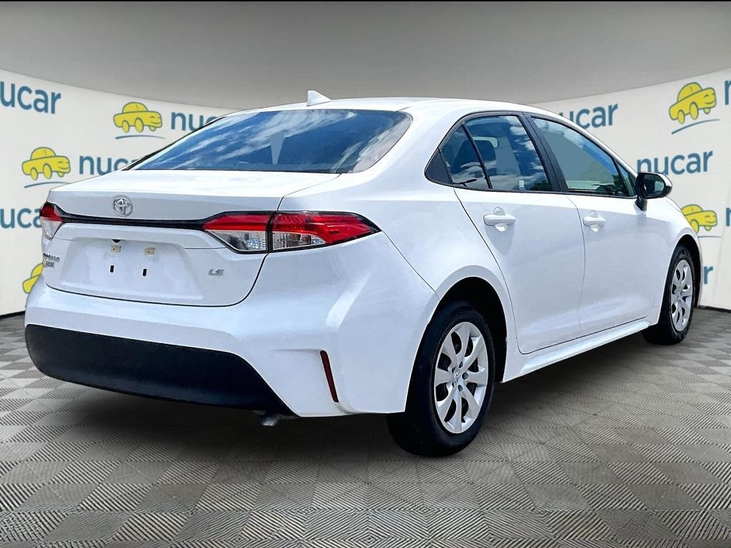 Used 2025 White Toyota LE image 6