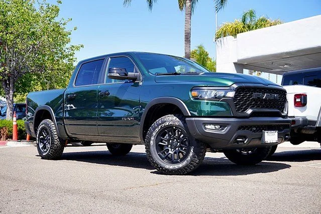 New 2026 Serrano-Green Metallic Exterior Paint RAM Rebel image 2