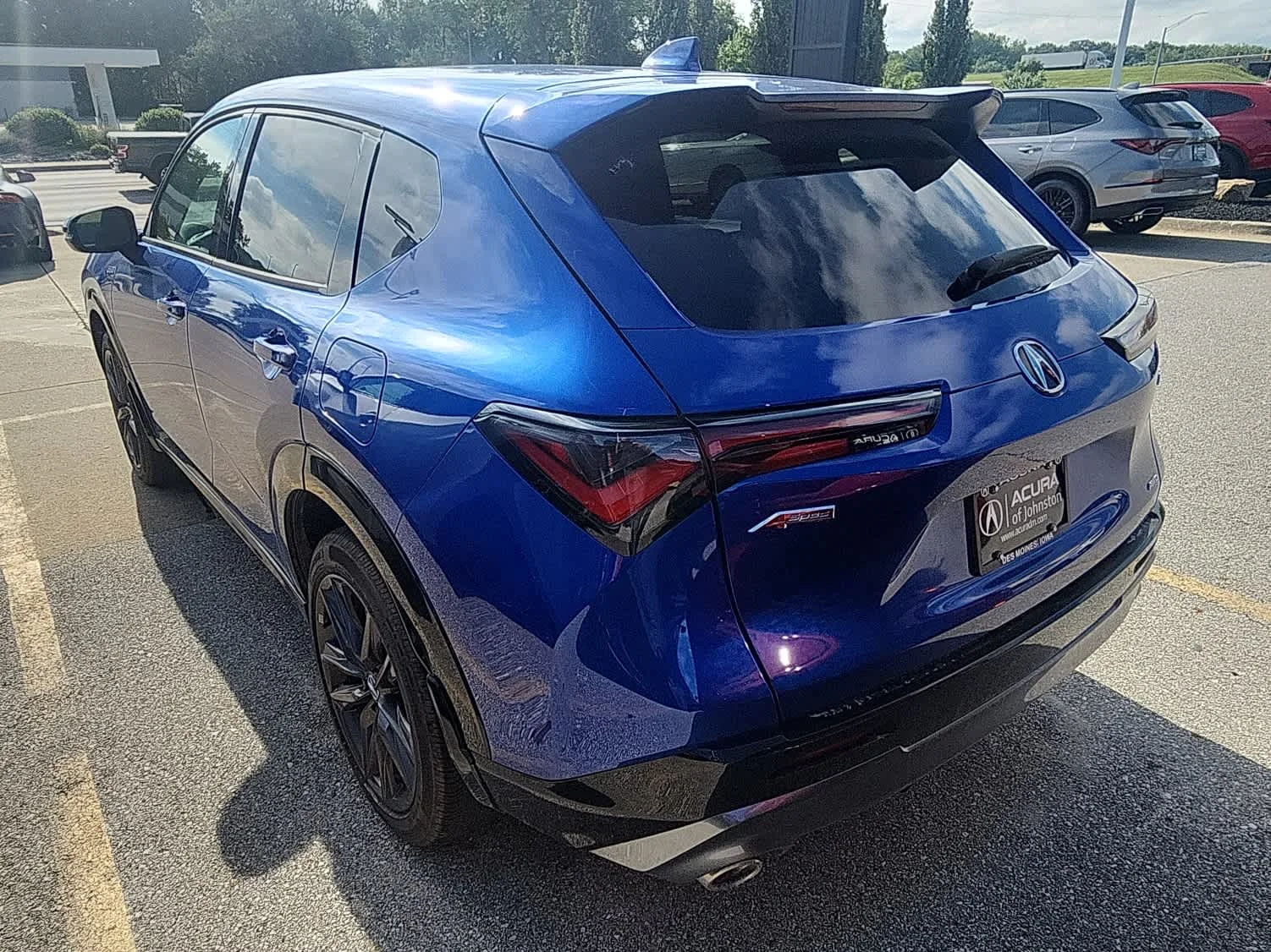 Certified Used 2025 Adriatic Blue Sea Metallic Acura w/A-Spec Package image 7