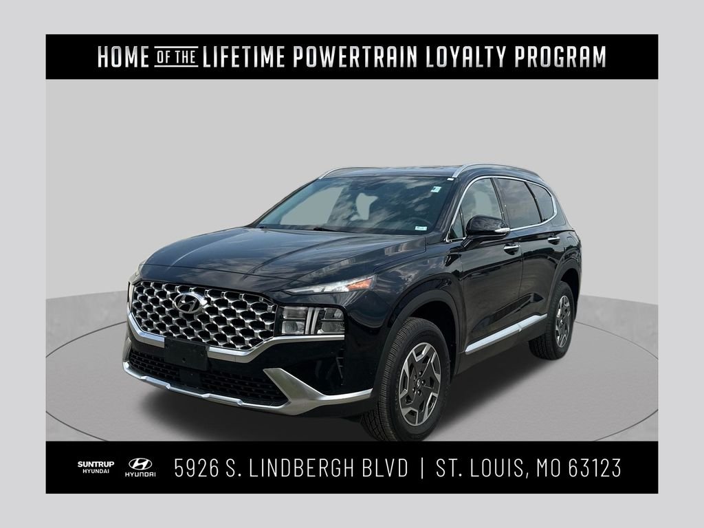 2021 Hyundai Santa Fe Blue