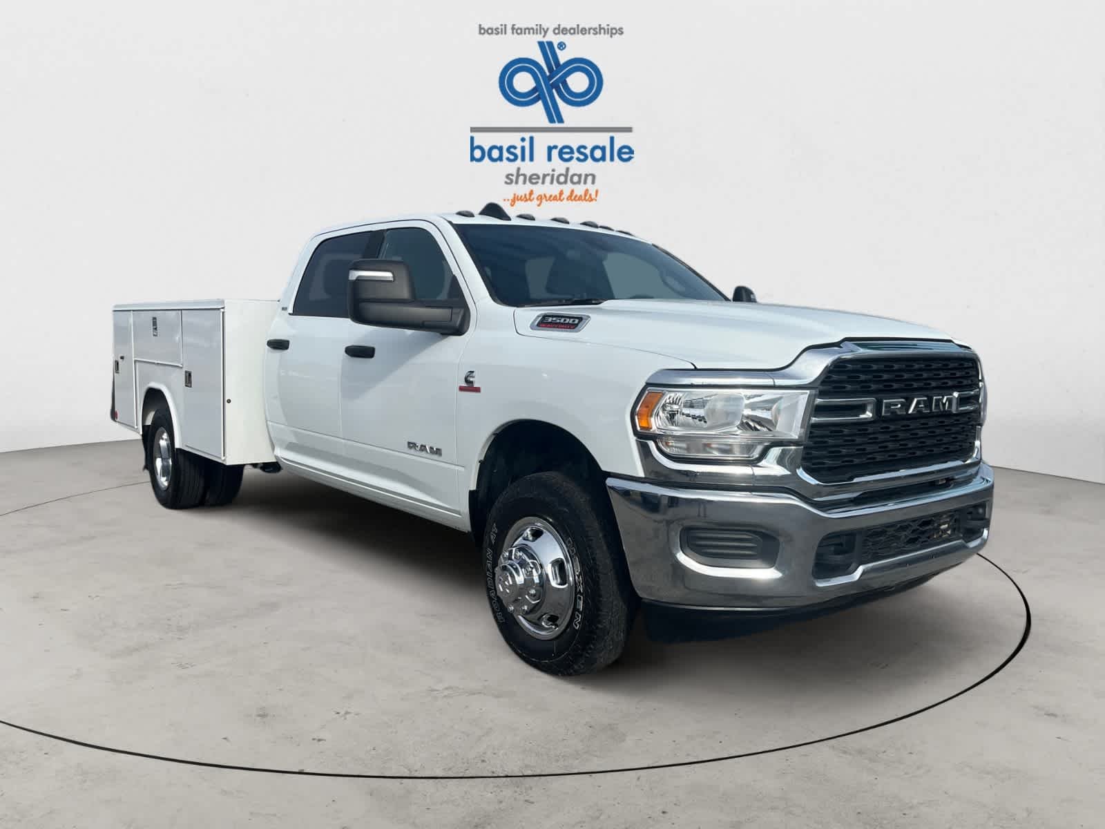 Used 2024 Bright White Clearcoat Ram SLT image 36