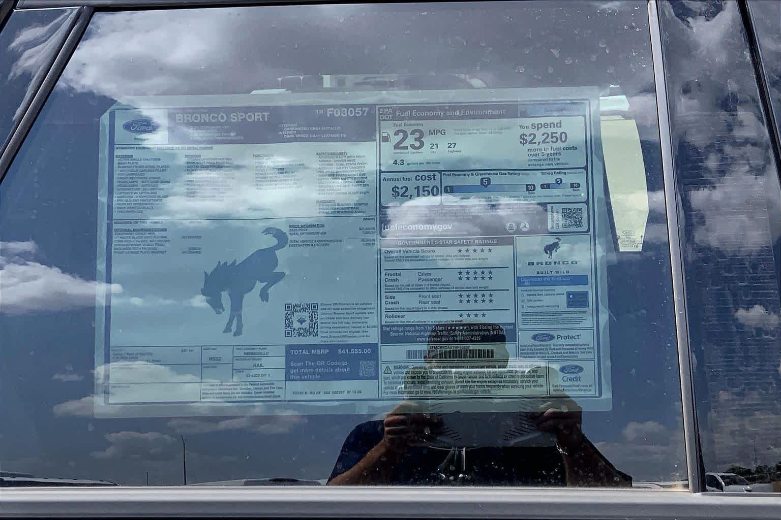 New 2026 Carbonized Gray Metallic Ford Badlands® image 22