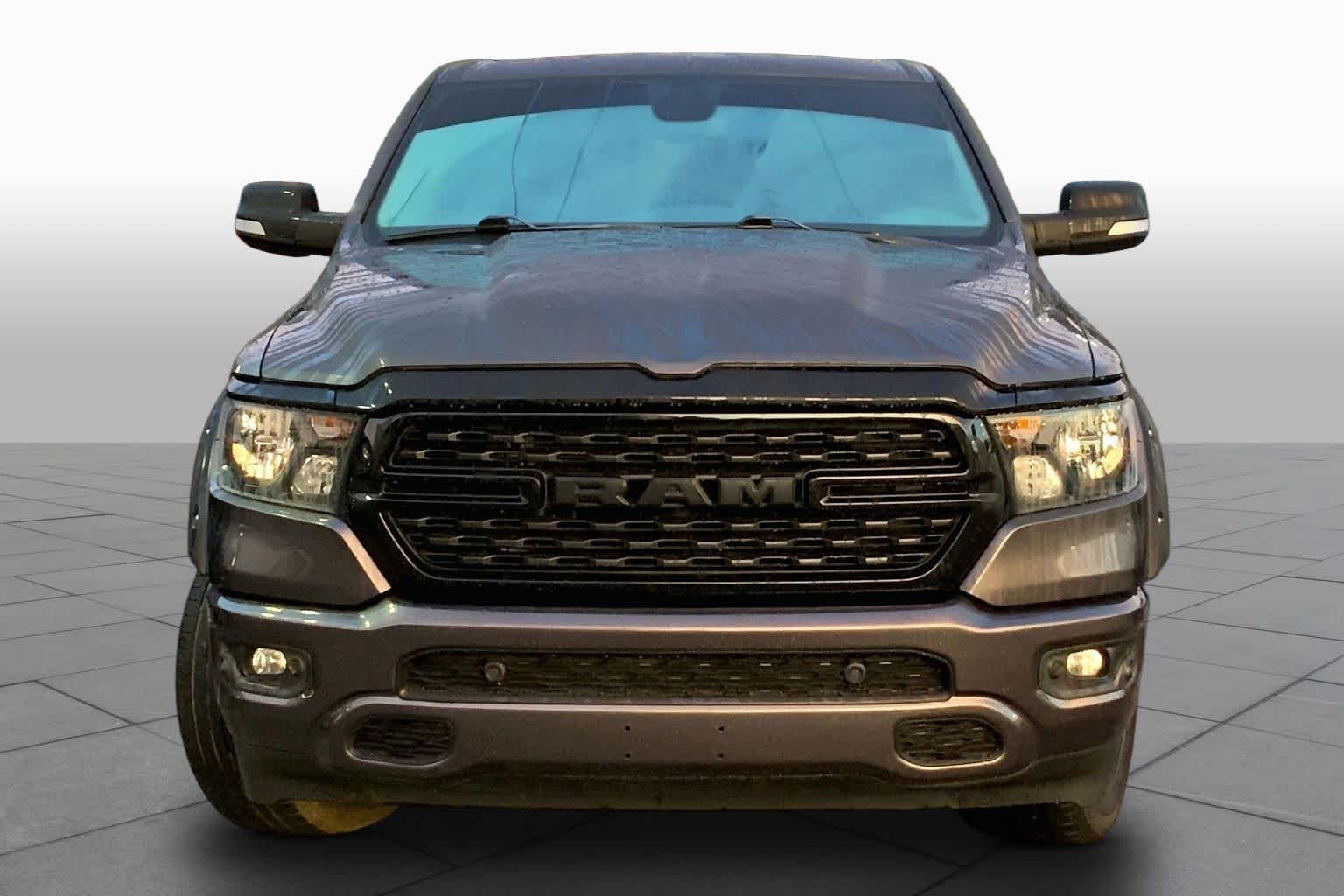 Used 2022 Granite Crystal Metallic Clearcoat Ram Big Horn image 4