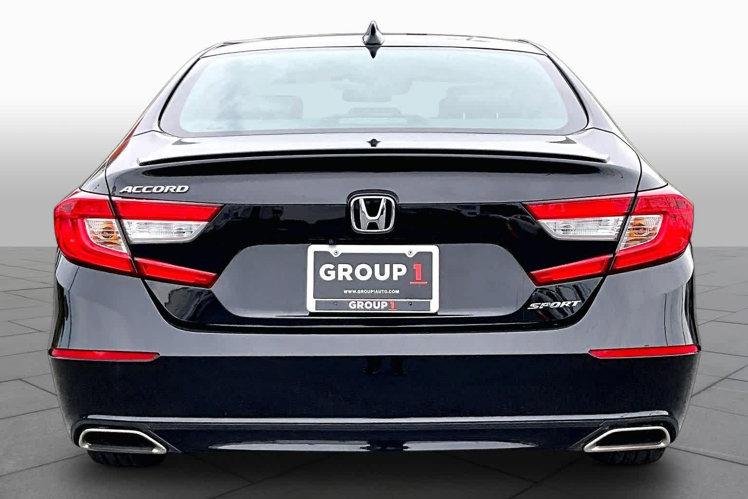 Used 2020 Crystal Black Pearl Honda Sport image 5