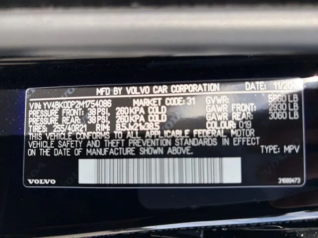 Used 2021 Black Volvo T8 Polestar image 26