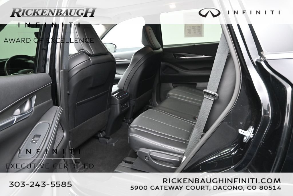 Certified Used 2023 Black INFINITI LUXE image 13