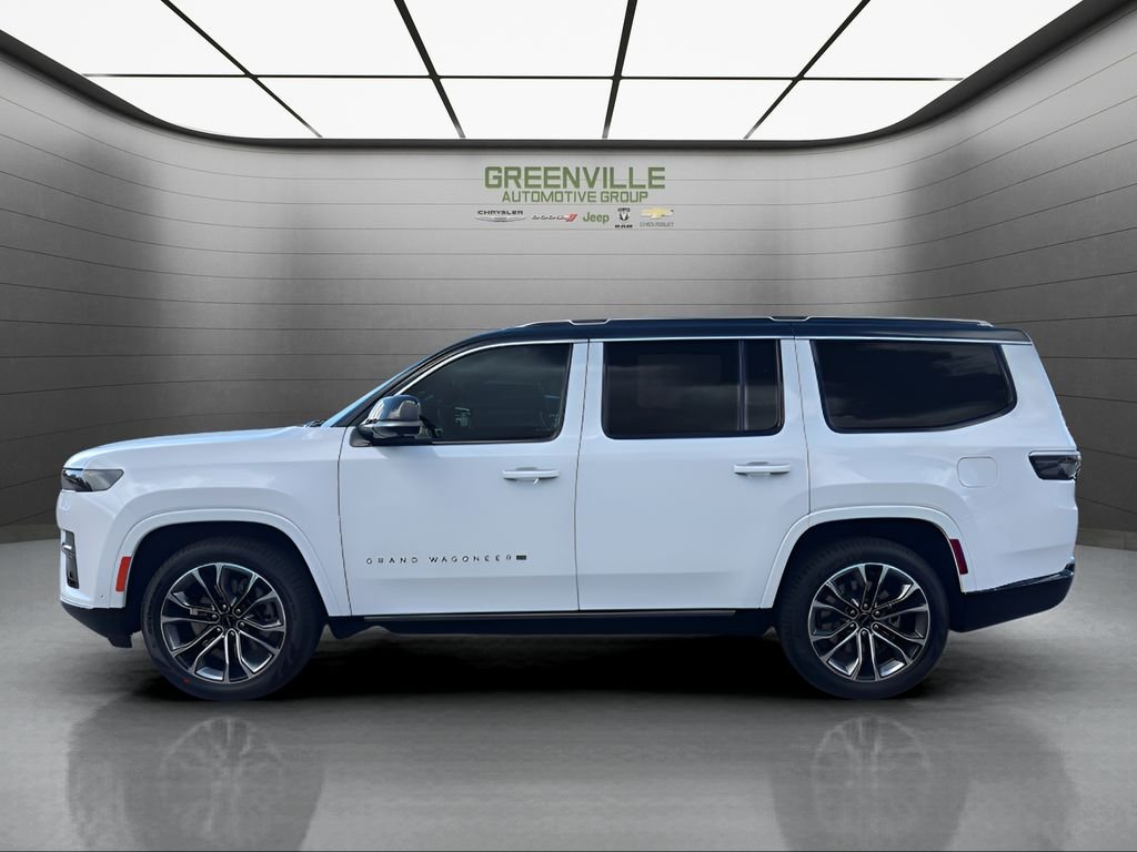 New 2026 Bright White Clear-Coat Exterior Paint Jeep Summit Premium 4x4 image 2