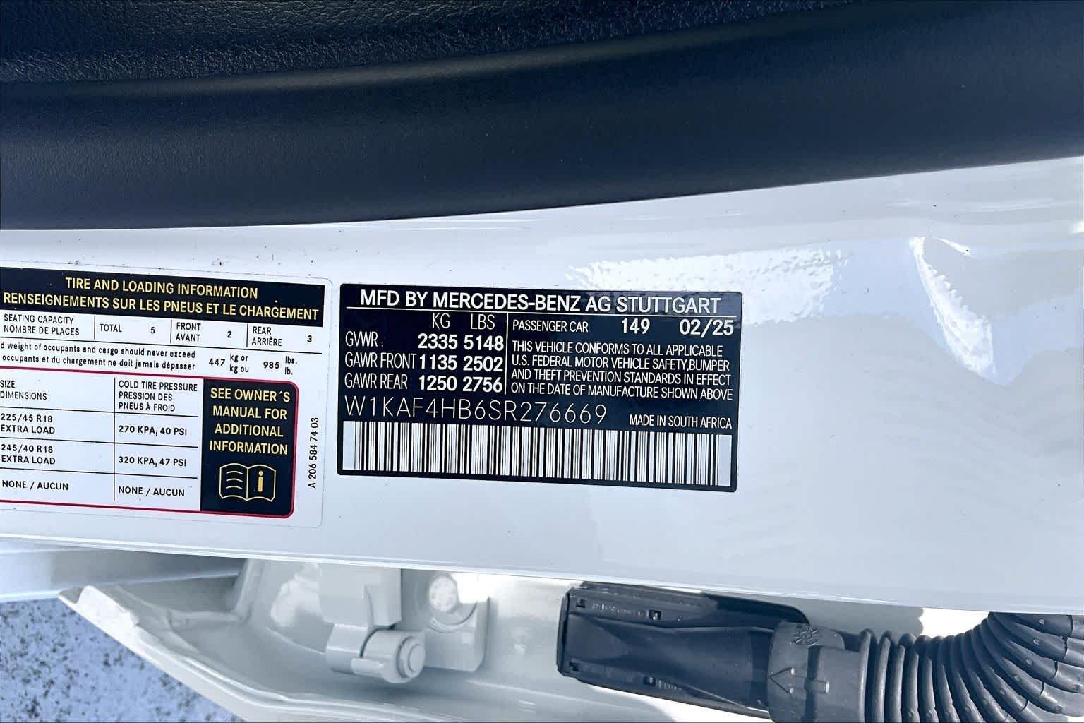 Used 2025 Polar White Mercedes-Benz C 300 image 28
