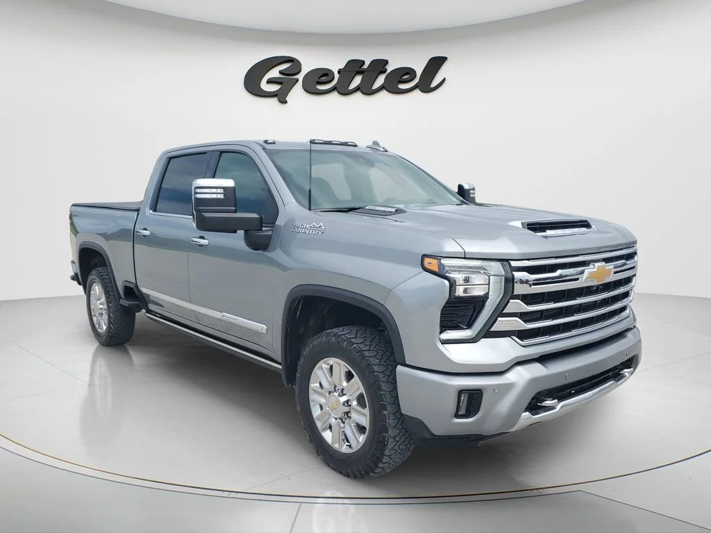 Used 2024 Sterling Gray Metallic Chevrolet High Country image 3