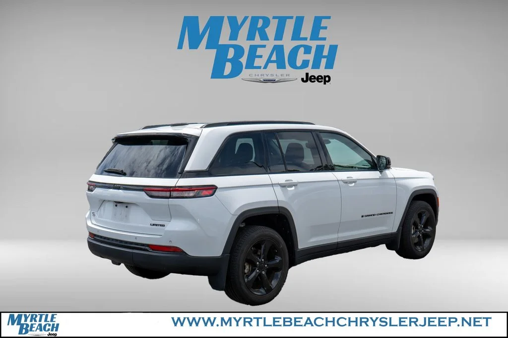 Certified Used 2023 Bright White Clearcoat Jeep Limited image 6