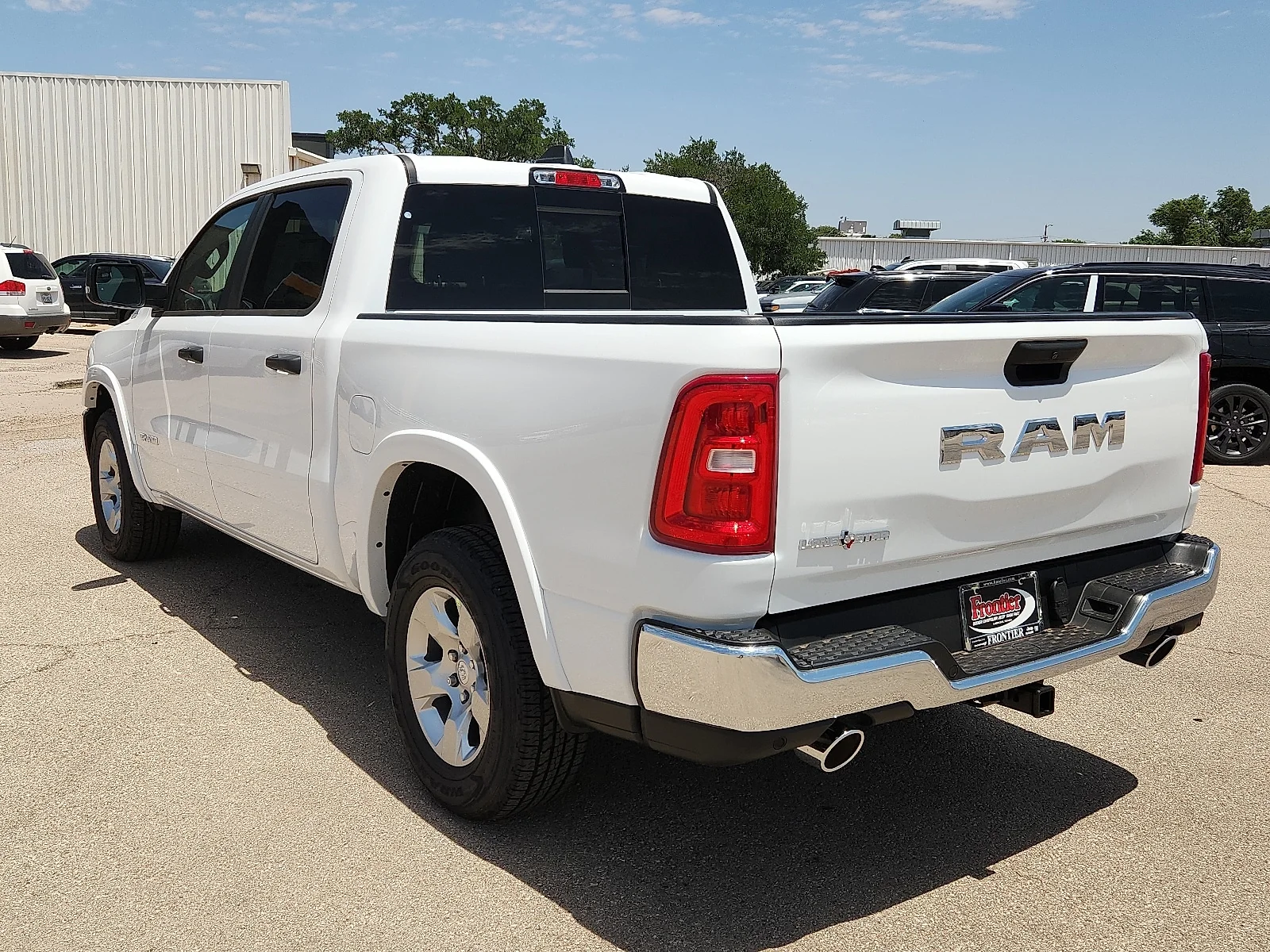 New 2026 Bright White Clear-Coat  Paint Ram LONE STAR CREW CAB 4X2 5