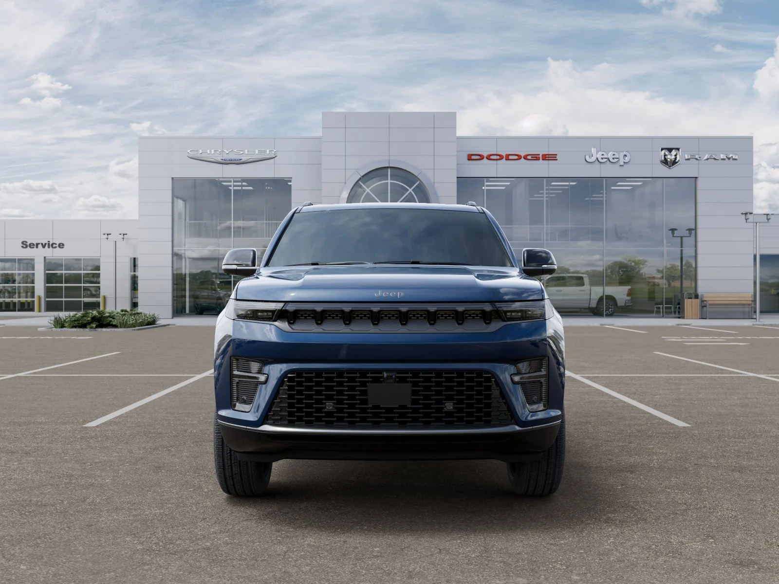 New 2026 Fathom Blue Pearlcoat Jeep  image 6
