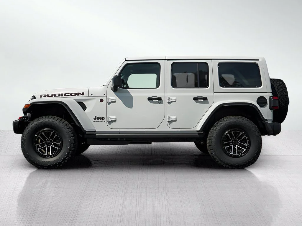 New 2026 Bright White Clearcoat Jeep Rubicon X image 4