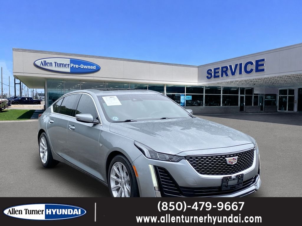 Used 2023 Argent Silver Metallic Cadillac Luxury image 1