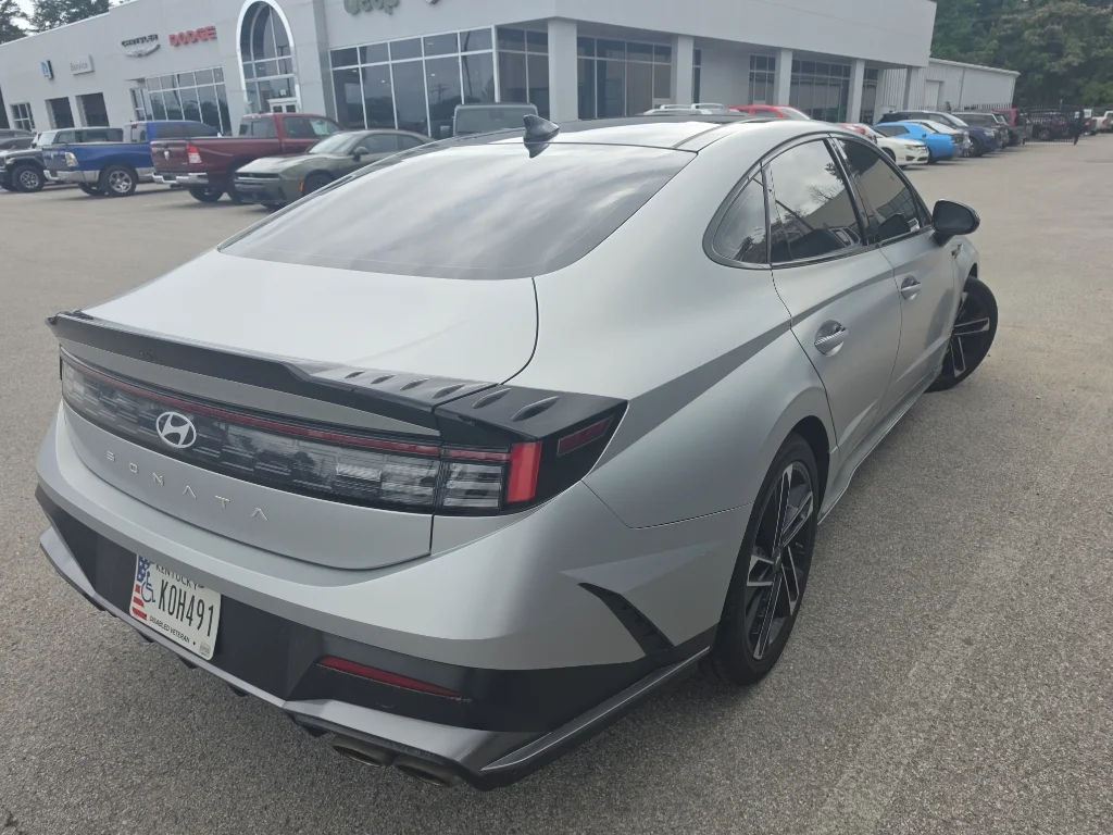 Used 2024 Aero Silver Matte Hyundai N Line image 3