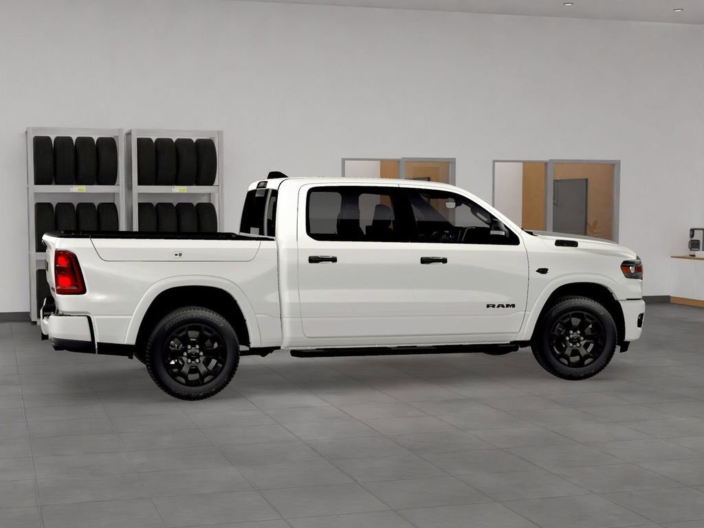 New 2026 Bright White Clear-Coat Exterior Paint RAM Big Horn/Lone Star image 6