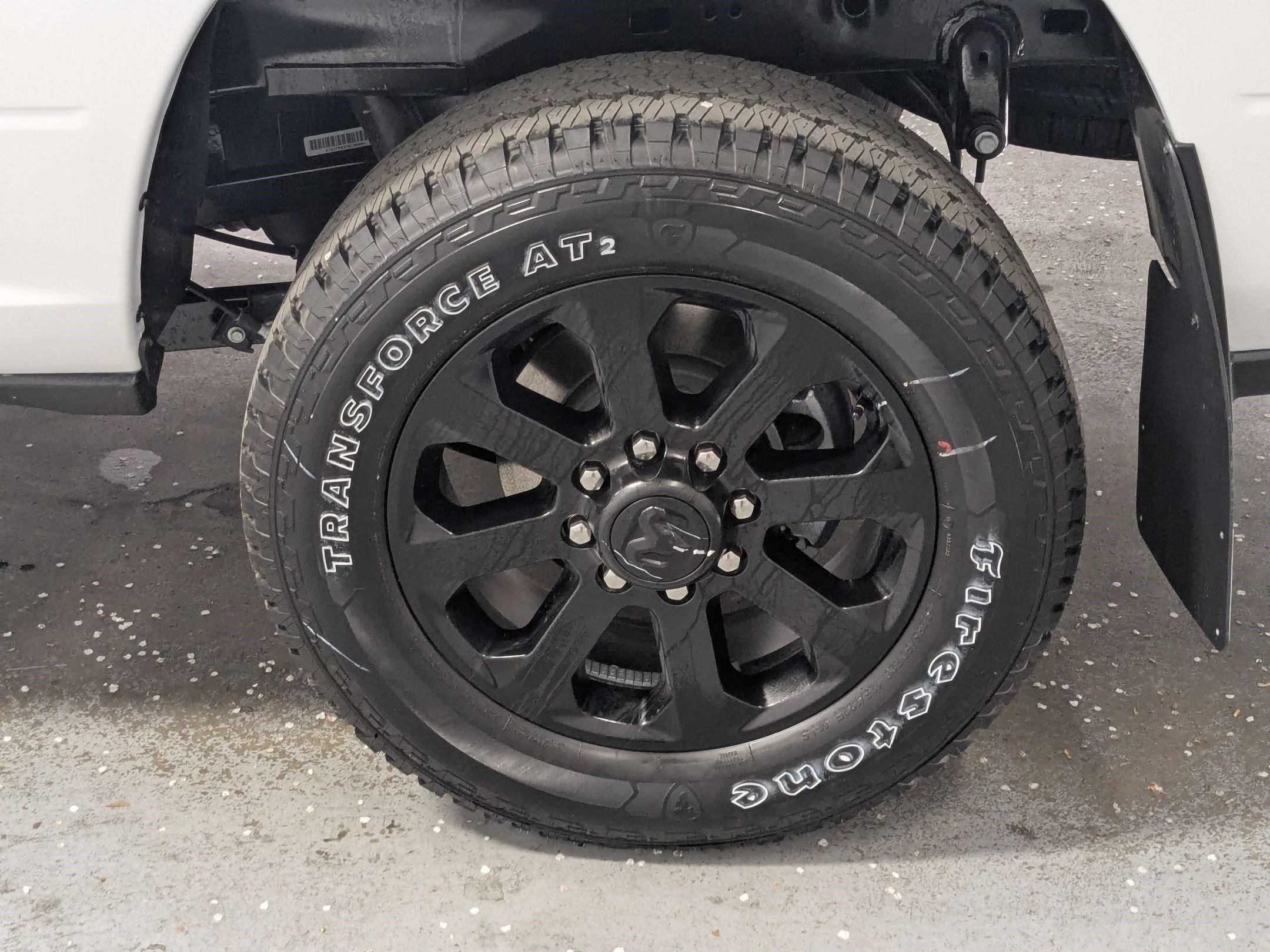 New 2026 Bright White Clear-Coat Exterior Paint RAM Laramie image 20