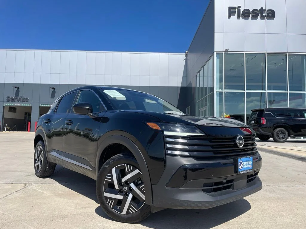 Certified Used 2025 Black Nissan SV image 1