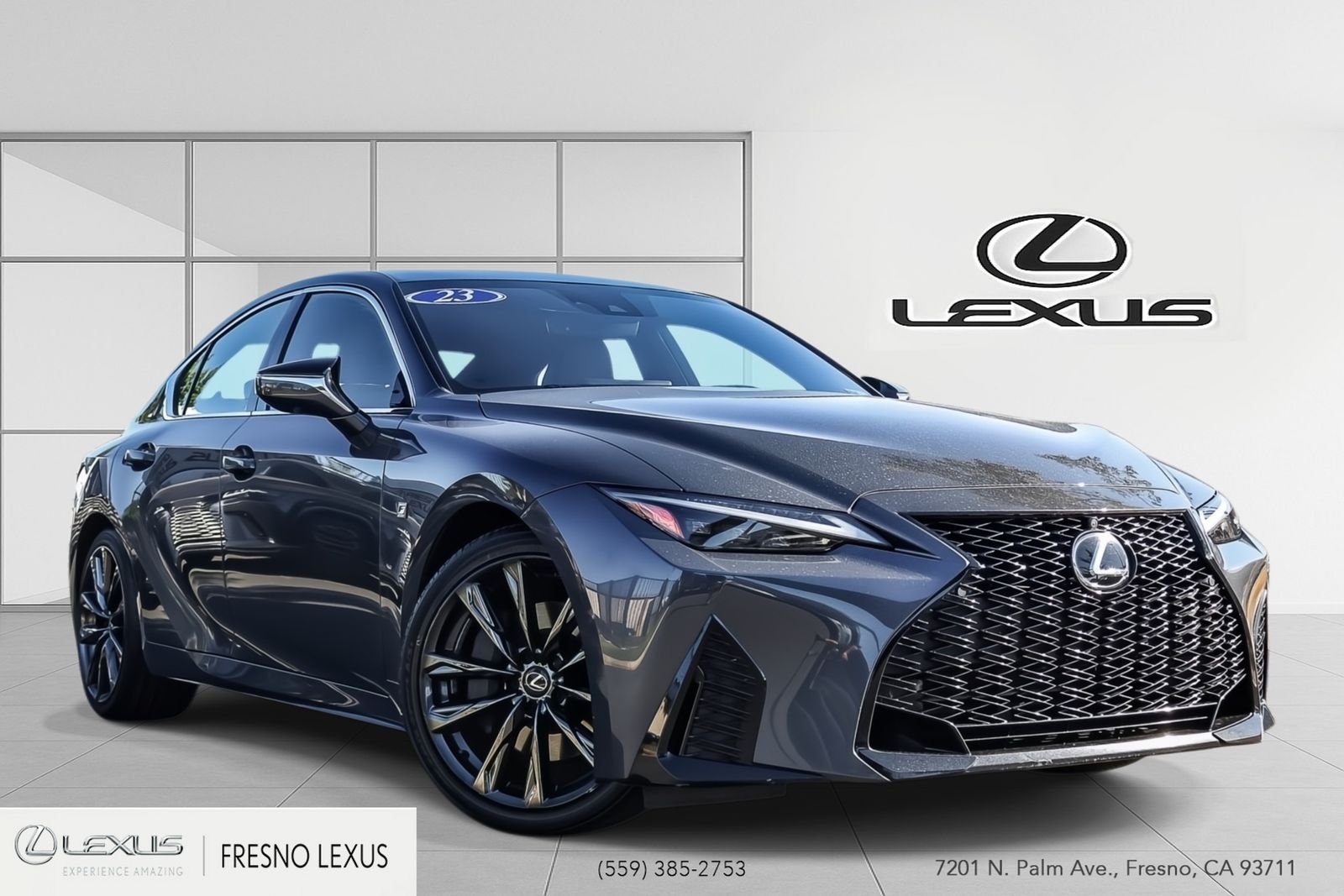 Certified Used 2023 CLOUDBURST GRAY Lexus 350 F SPORT image 1