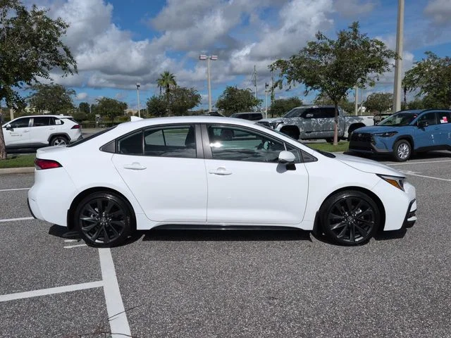 Certified Used 2025 White Toyota SE image 3