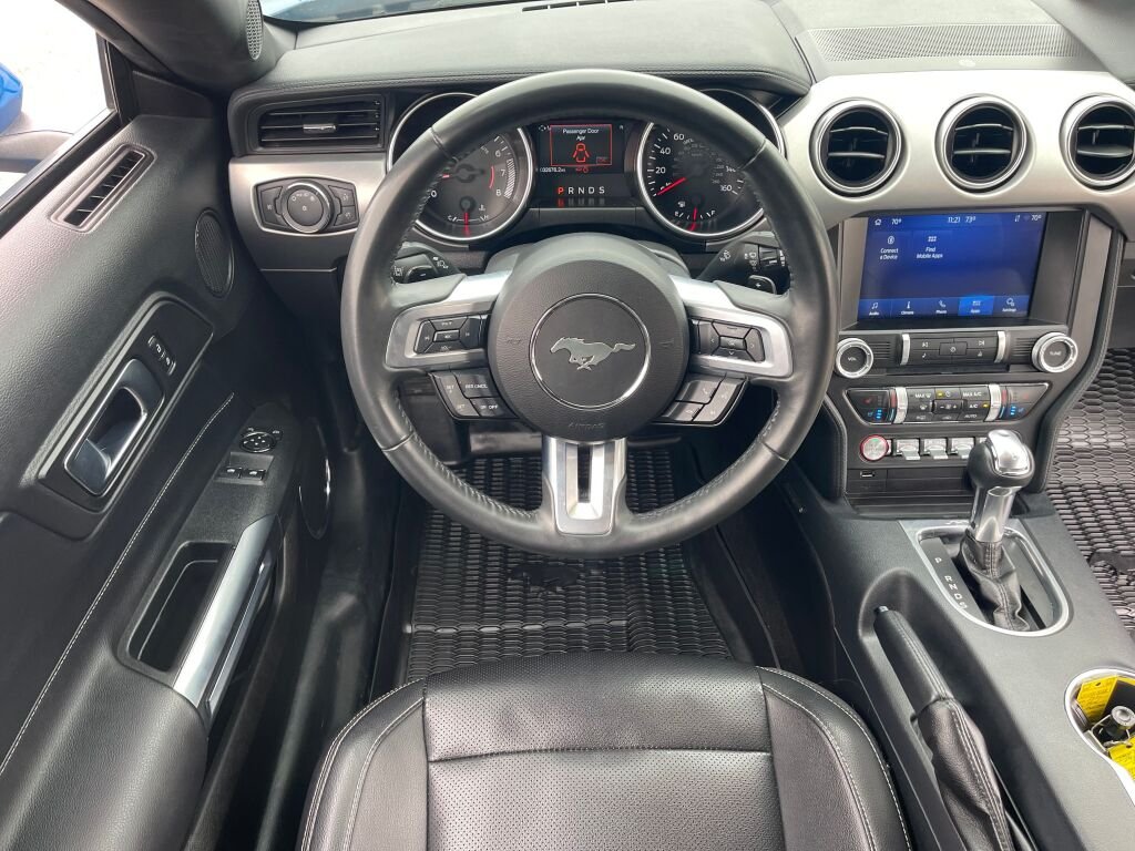 Used 2021 Velocity Blue Metallic Ford EcoBoost Premium image 2