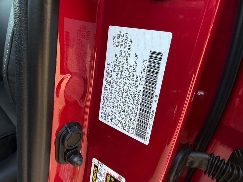 New 2026 Radiant Red Metallic II Honda RTL image 23
