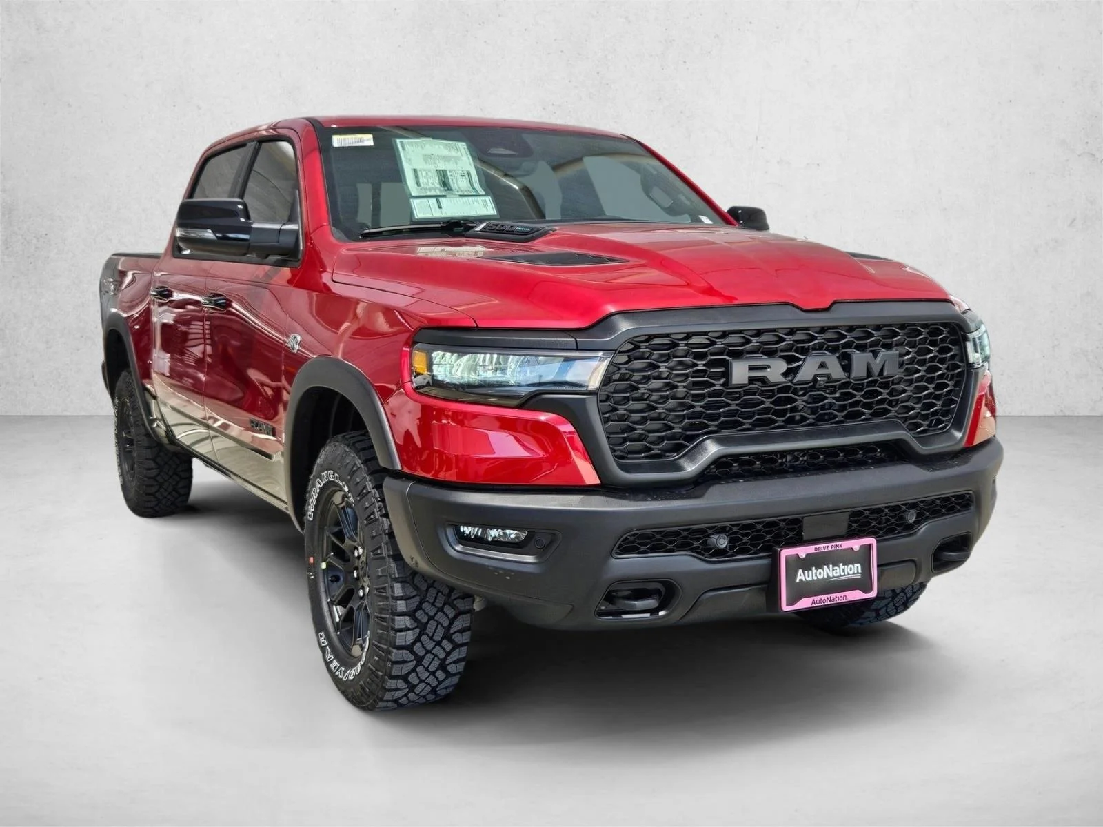 New 2026 Molten Red Pearl-Coat Exterior Paint RAM Rebel image 7