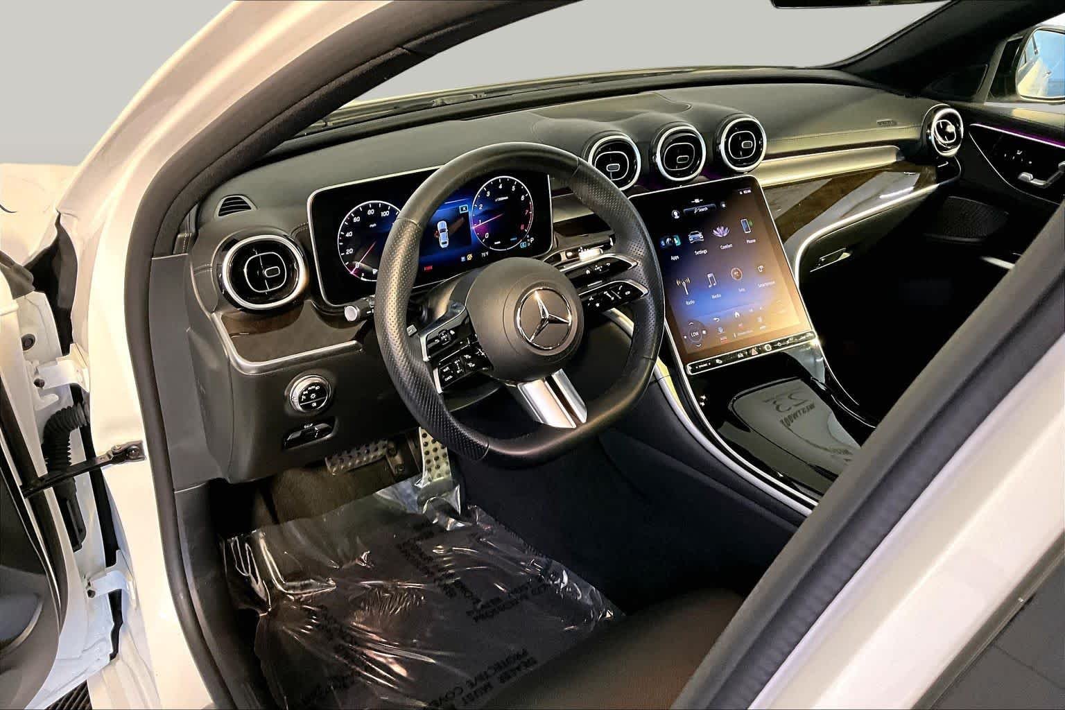 Used 2023 Polar White Mercedes-Benz C 300 image 18