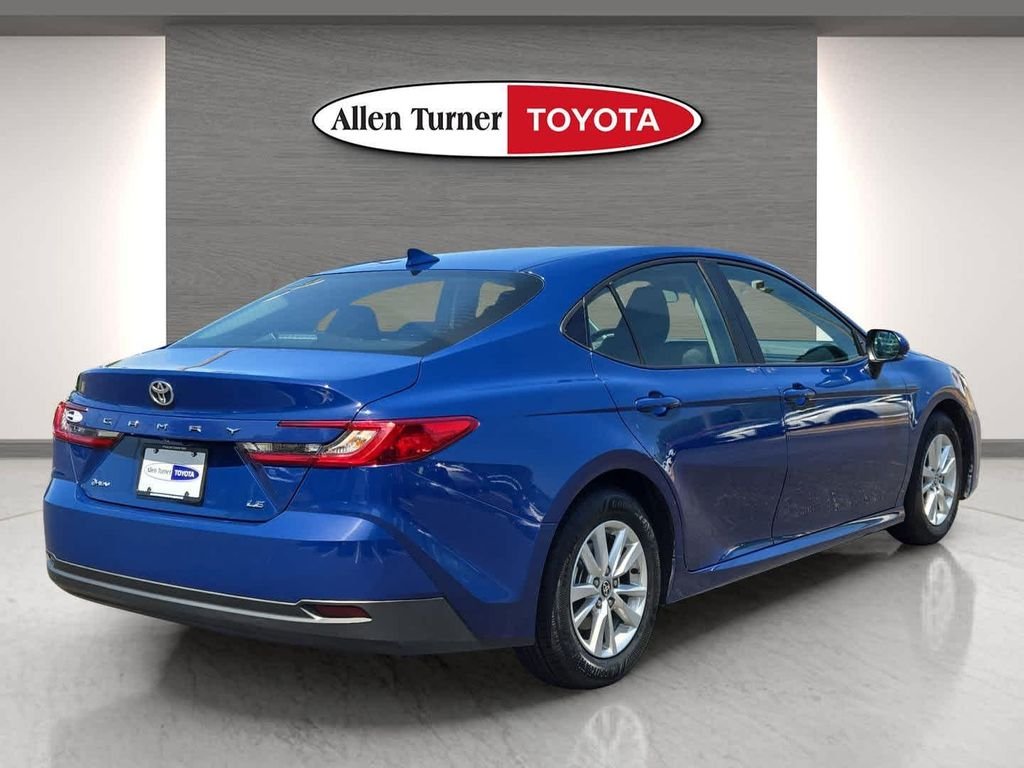 Used 2025 Blue Toyota LE image 6