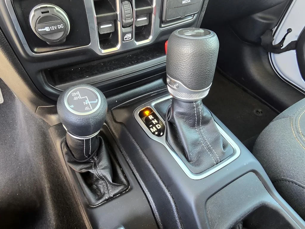 Used 2025 Bright White Clearcoat Jeep Sport S image 22