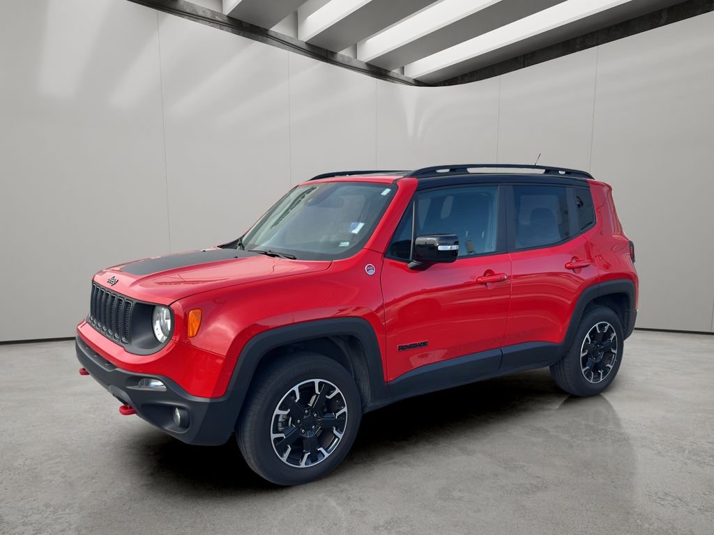 Used 2023 Colorado Red Clearcoat Jeep Trailhawk image 1