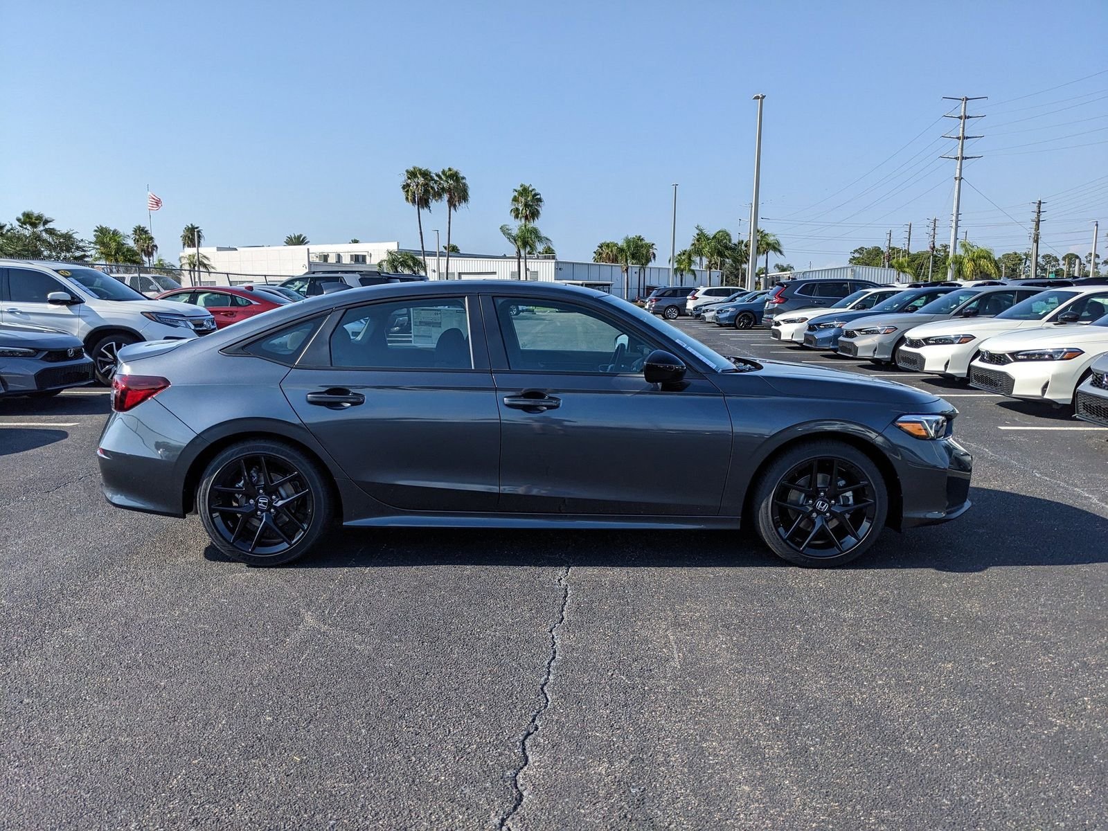 New 2026 Gray Honda Sport image 3