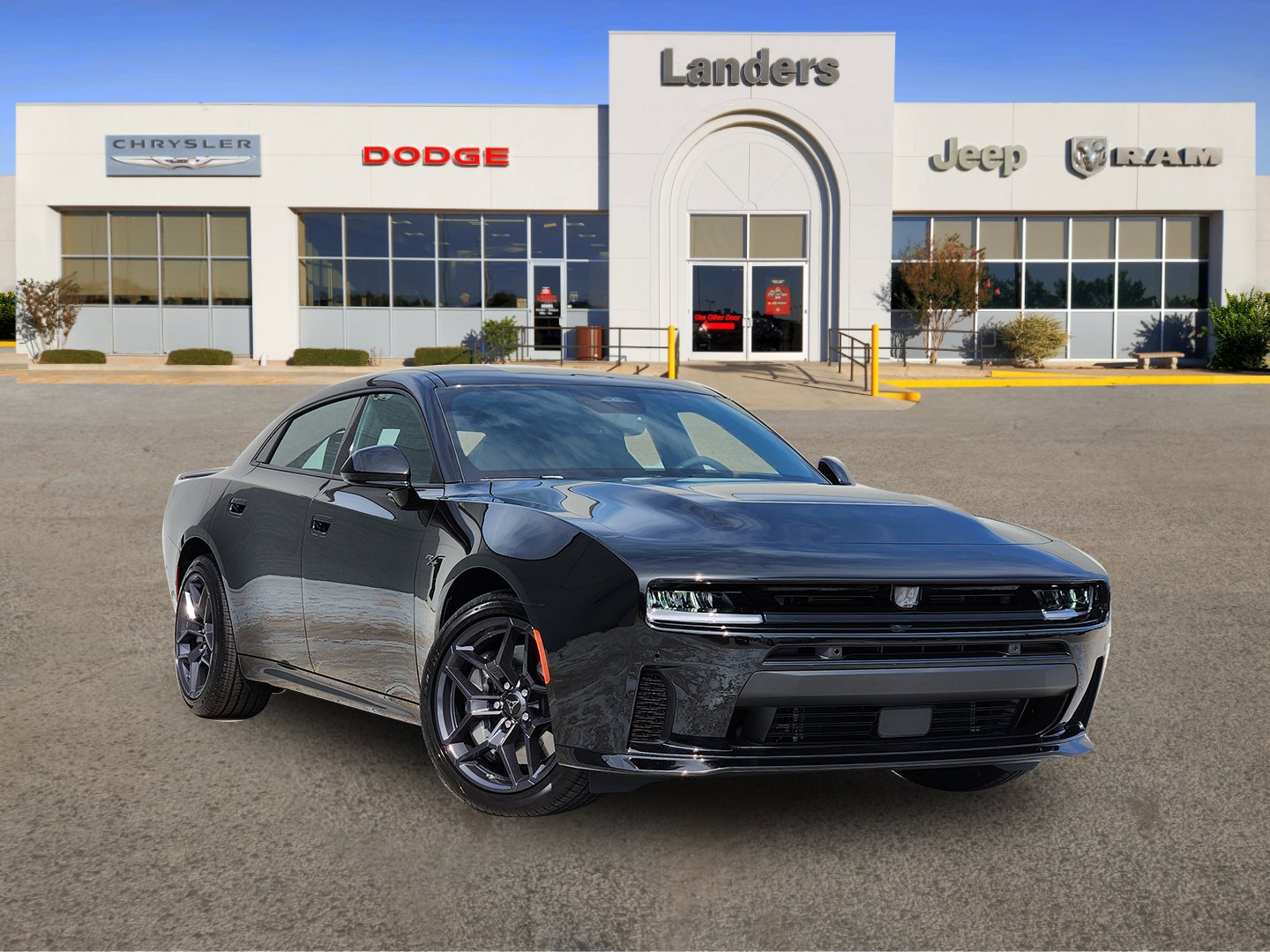 New 2026 Diamond Black Crystal Pearlcoat Dodge R/T image 1