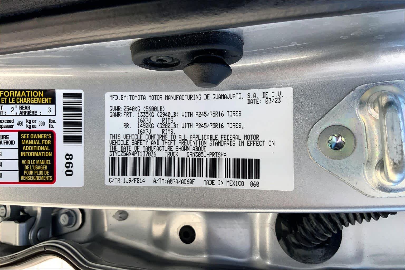 Used 2023 Celestial Silver Metallic Toyota SR image 36