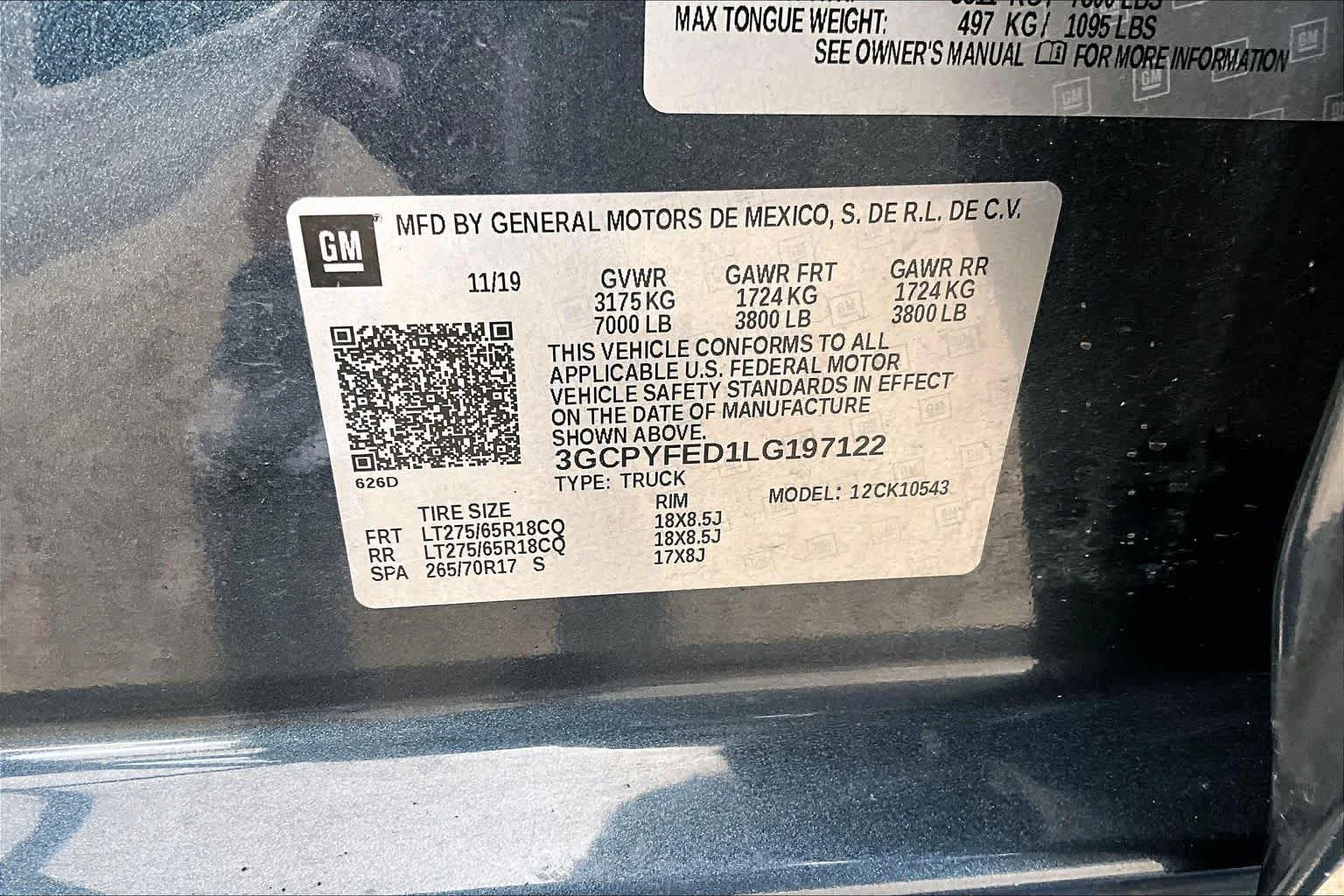 Used 2020 Shadow Gray Metallic Chevrolet LT Trail Boss image 35