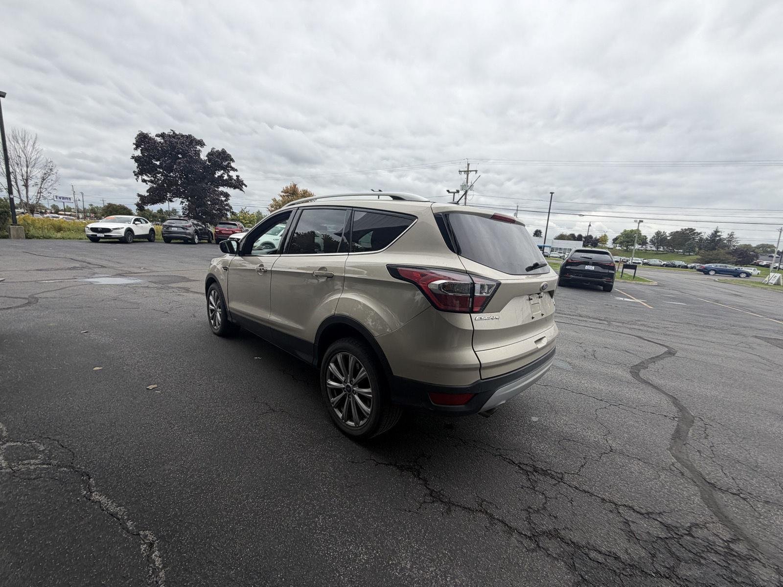 Used 2017 White Gold Ford Titanium image 6