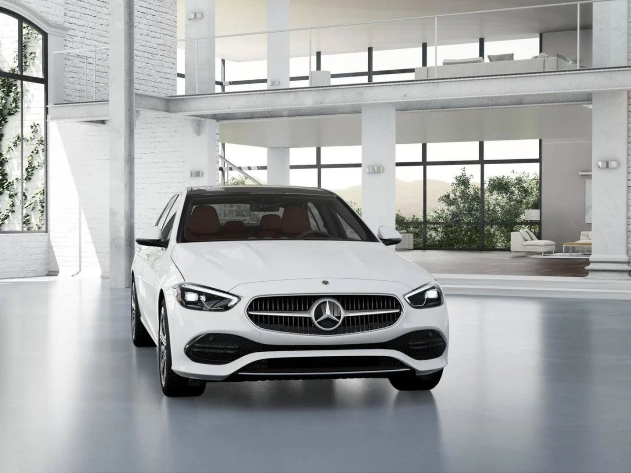 New 2026 Polar White Mercedes-Benz C 300 image 8