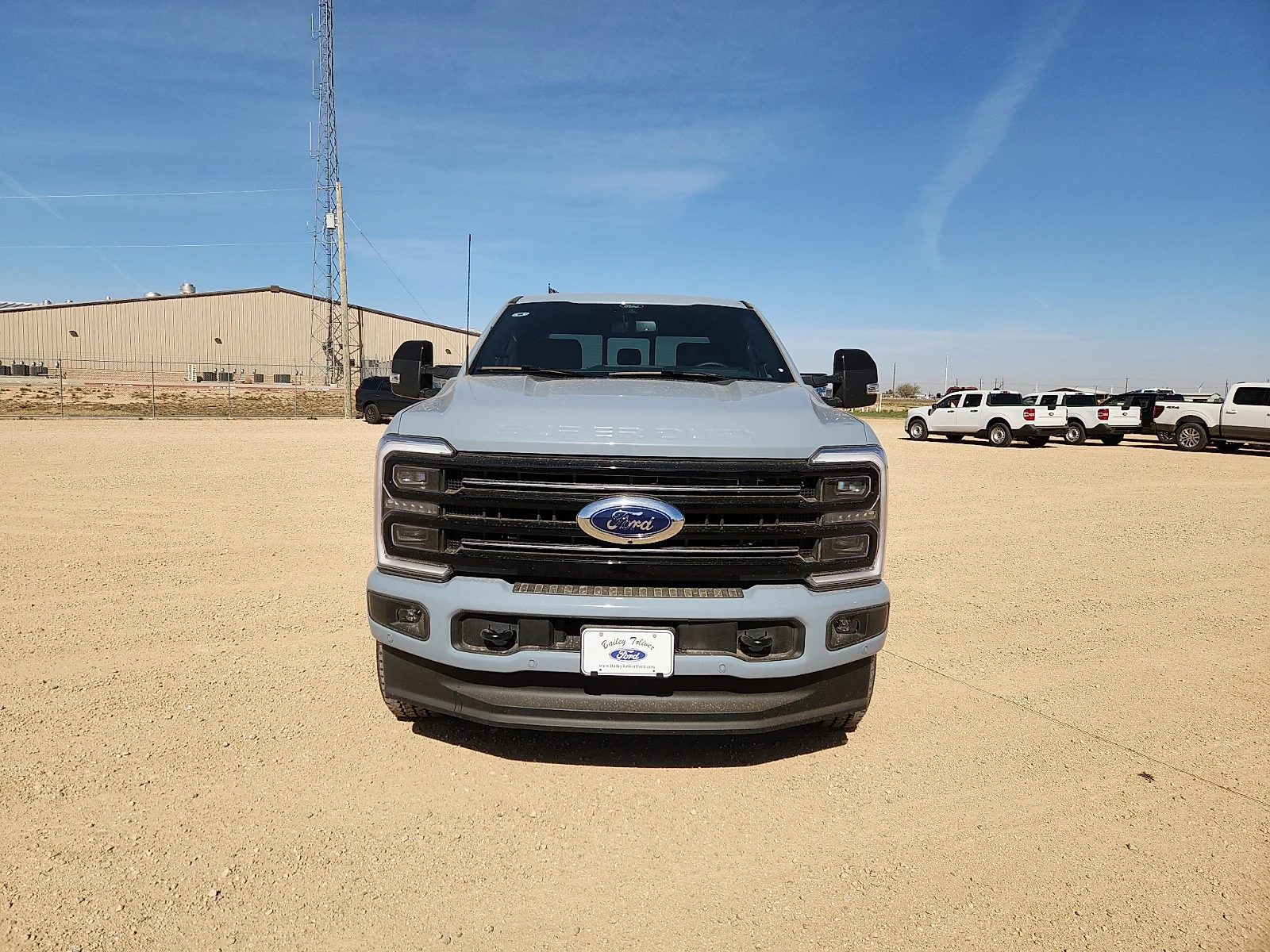 New 2026 Glacier Gray Metallic Tri-Coat Ford F-250® Platinum® image 2